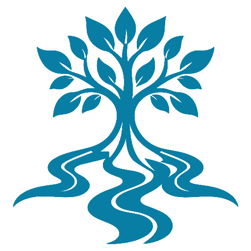 Tributary tree and branching-stream mark